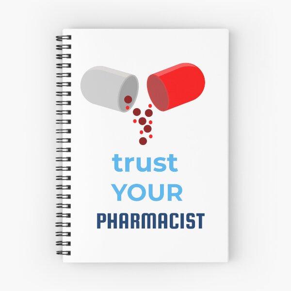 Item preview, Trust Your Pharmacist | Pharmacy Sticker designed and sold by Gravixa.