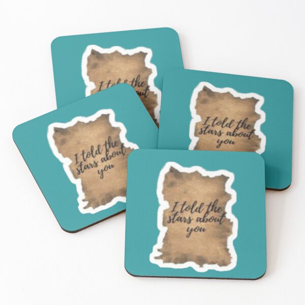 Item preview, I Told The Stars About You Vintage Parchment - Poetic Love Sticker designed and sold by Scro-Ciob-Shop.