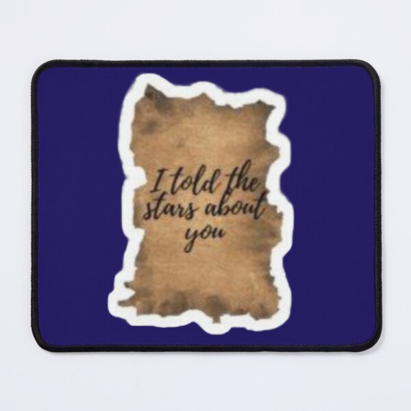 Item preview, I Told The Stars About You Vintage Parchment - Poetic Love Sticker designed and sold by Scro-Ciob-Shop.