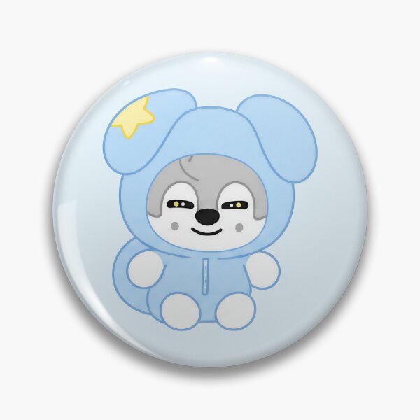 Item preview, STRAY KIDS RUN IT  SKZOO ​​Wolf Chan designed and sold by Baby blue.