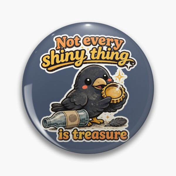 Item preview, Cute Crow Bottle Cap Funny Wisdom designed and sold by radiogalaxy.
