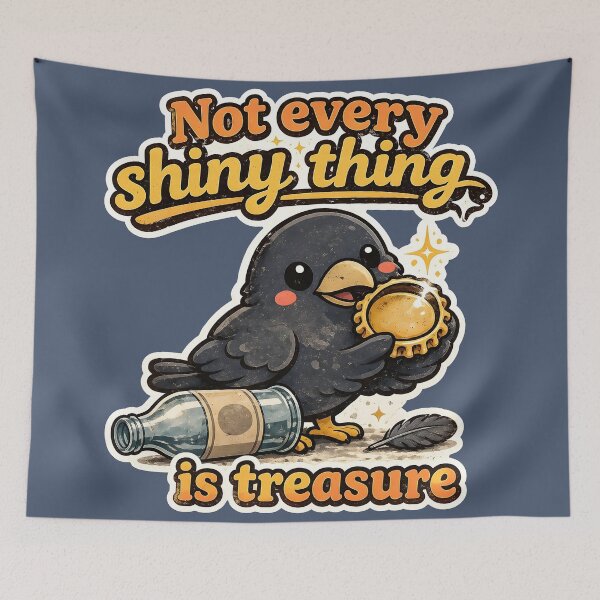 Item preview, Cute Crow Bottle Cap Funny Wisdom designed and sold by radiogalaxy.