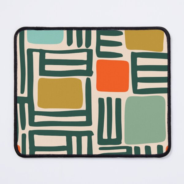 Item preview,  Retro Grid – Mid-Century Modern Geometric Block Pattern designed and sold by BuckaBaby.