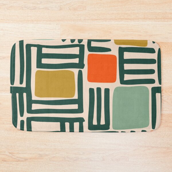 Item preview,  Retro Grid – Mid-Century Modern Geometric Block Pattern designed and sold by BuckaBaby.