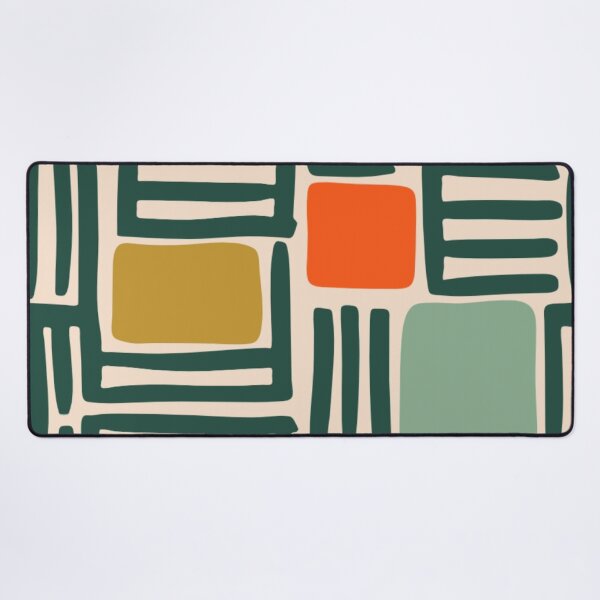Item preview,  Retro Grid – Mid-Century Modern Geometric Block Pattern designed and sold by BuckaBaby.