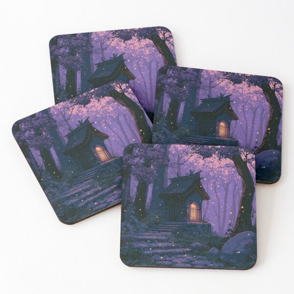 Item preview, Forest Shrine At Dusk Pixel Art designed and sold by Rtymer.