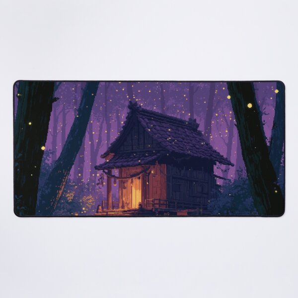 Item preview, Forest Shrine At Dusk Pixel Art designed and sold by Rtymer.