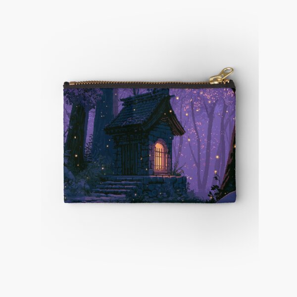 Item preview, Forest Shrine At Dusk Pixel Art designed and sold by Rtymer.