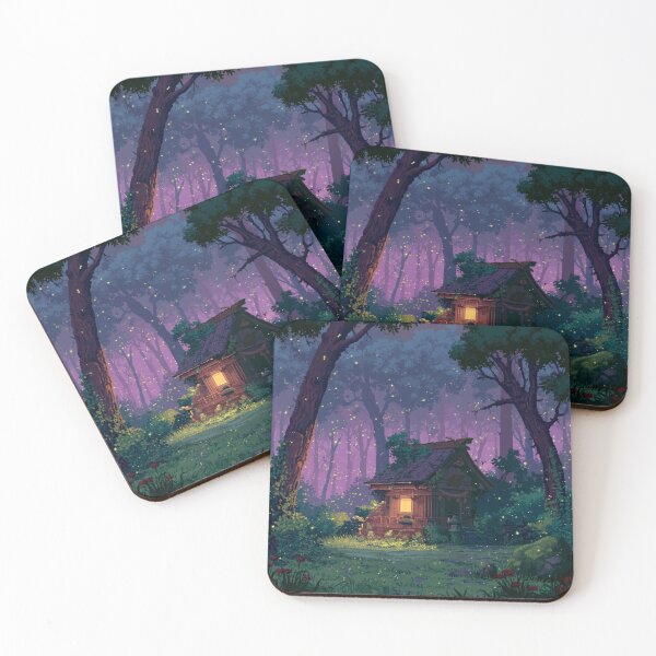 Item preview, Forest Shrine At Dusk Pixel Art designed and sold by Rtymer.