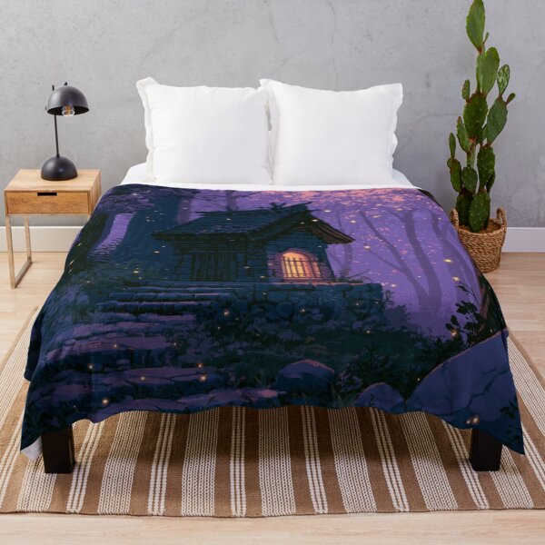 Item preview, Forest Shrine At Dusk Pixel Art designed and sold by Rtymer.