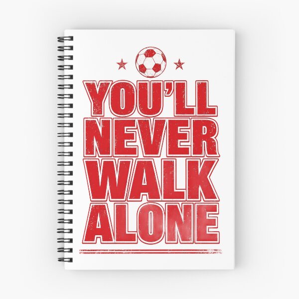 Item preview, Vintage YNWA Red Football Chants Retro Typography Art designed and sold by osamawaleed1997.