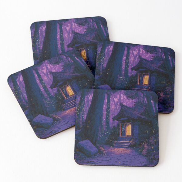 Item preview, Copy of Forest Shrine At Dusk Pixel Art designed and sold by Rtymer.