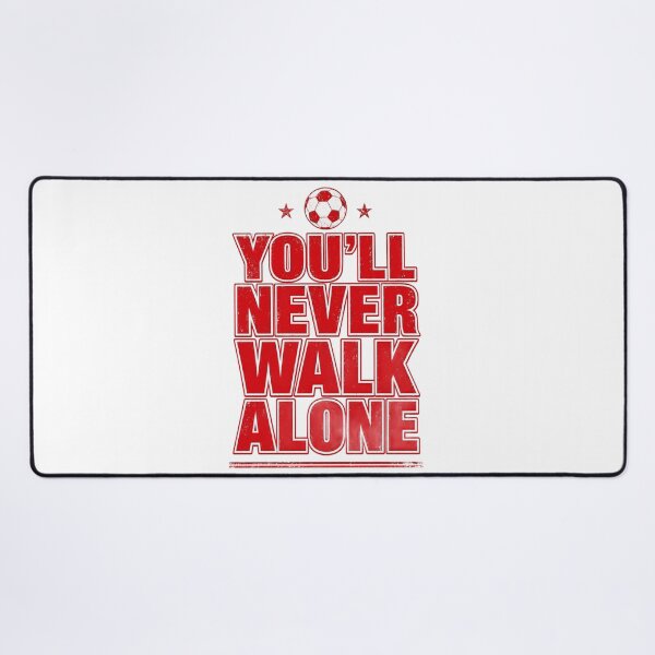 Item preview, Vintage YNWA Red Football Chants Retro Typography Art designed and sold by osamawaleed1997.