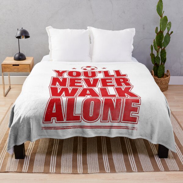 Item preview, Vintage YNWA Red Football Chants Retro Typography Art designed and sold by osamawaleed1997.