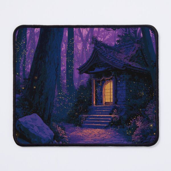 Item preview, Copy of Forest Shrine At Dusk Pixel Art designed and sold by Rtymer.