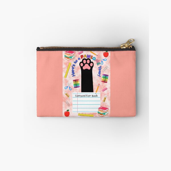 Item preview, Black Cat Pawsome School Year Composition Book designed and sold by MYCatStuff.