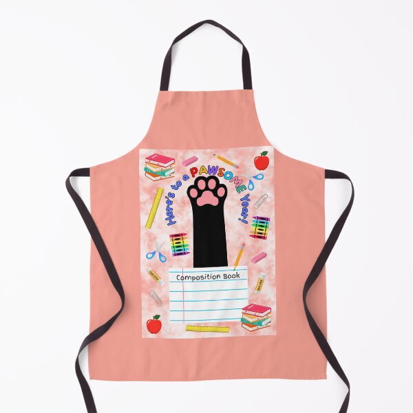 Item preview, Black Cat Pawsome School Year Composition Book designed and sold by MYCatStuff.