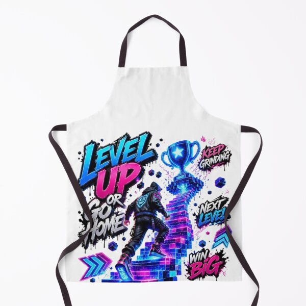 Item preview, Level Up or Go Home | Retro Gaming Motivation Design for Gamers designed and sold by Stylestickers55.