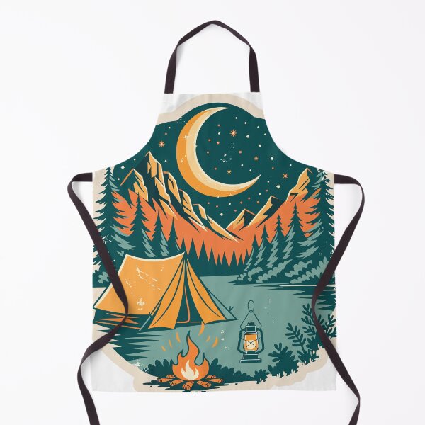 Item preview, Vintage Camping Adventure Sticker designed and sold by inkfusionhub99.