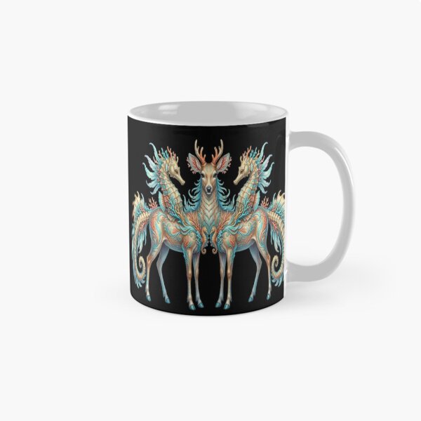 Item preview, Deer Seahorse Hybrid Fantasy Art designed and sold by ROVVI.