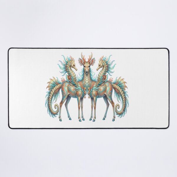 Item preview, Deer Seahorse Hybrid Fantasy Art designed and sold by GraffiCity.