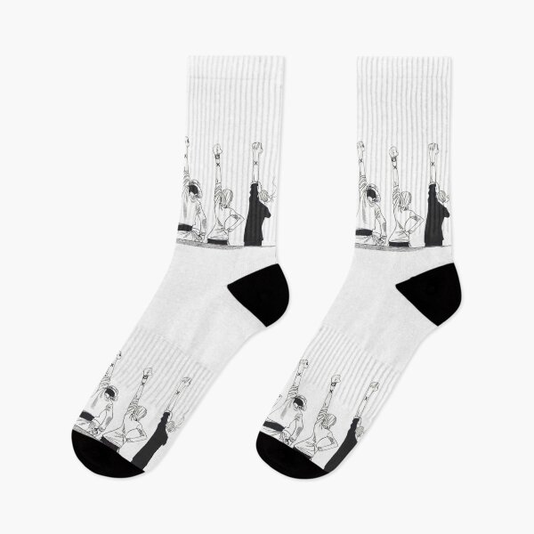 Item preview, Farewell X Mark Arm Raise Black and White Panel designed and sold by DeepBlueMeadow.