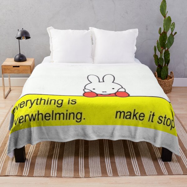 Item preview, Everything is overwhelming. Make it stop. designed and sold by KuroomiiBae.