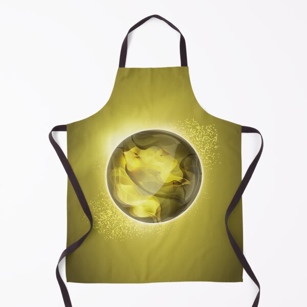 Item preview, FF7 - Yellow Command Materia designed and sold by zsdezigns.