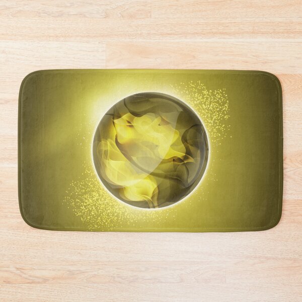 Item preview, FF7 - Yellow Command Materia designed and sold by zsdezigns.