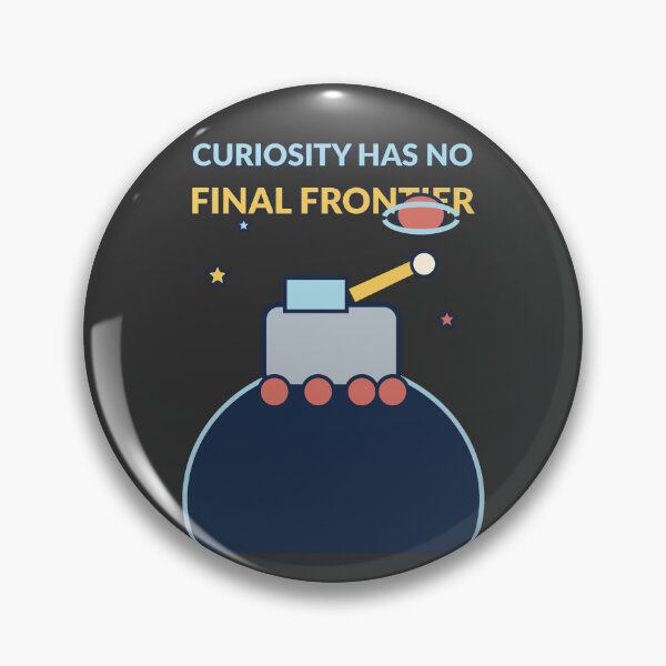 Item preview, Curiosity Space Explorer Inspirational Quote Design designed and sold by Nawi32.