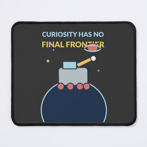 Item preview, Curiosity Space Explorer Inspirational Quote Design designed and sold by Nawi32.