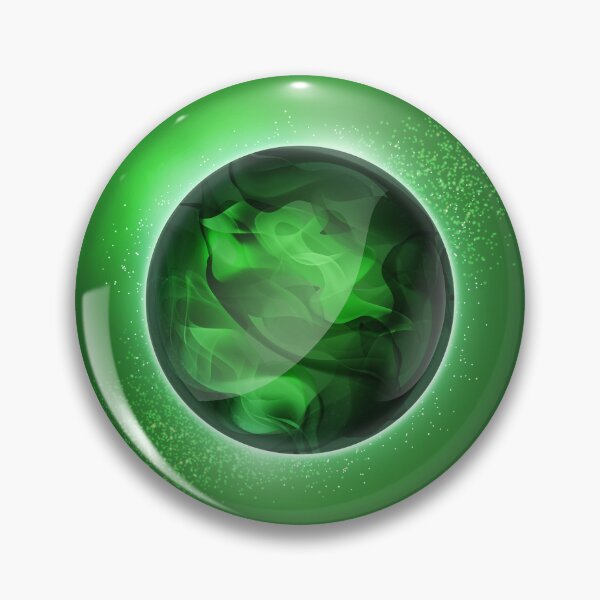 Item preview, FF7 - Green Magic Materia designed and sold by zsdezigns.