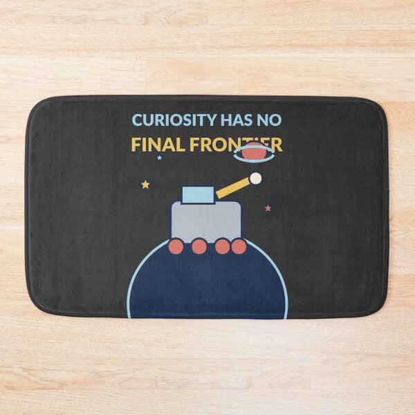 Item preview, Curiosity Space Explorer Inspirational Quote Design designed and sold by Nawi32.