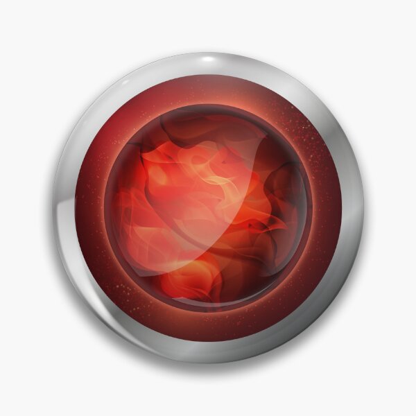 Item preview, FF7 - Slotted Red Summon Materia designed and sold by zsdezigns.