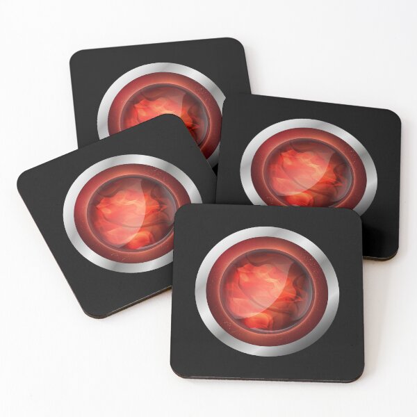Item preview, FF7 - Slotted Red Summon Materia designed and sold by zsdezigns.