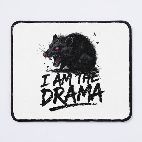 Item preview, Unhinged Opossum Villain Era Shirt Funny Main Character Dark Academia Gift designed and sold by HealingEraInk.