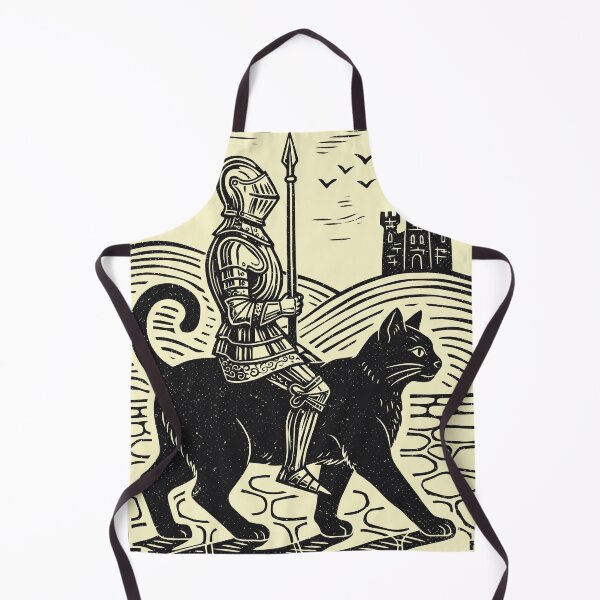 Item preview, Vintage Knight Cat Rider Medieval Warrior Gothic designed and sold by Y-Vibes.