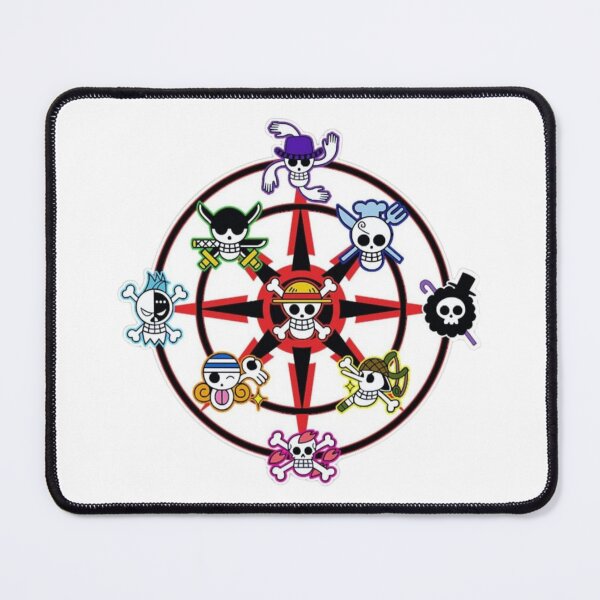 Item preview, Nine Paths Compass Wheel Pirate Crew Crest designed and sold by DeepBlueMeadow.