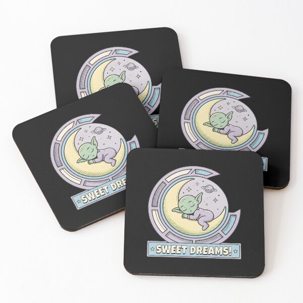 Item preview, Sleeping Baby Alien on Moon Retro Space Graphic designed and sold by DuckOddity.