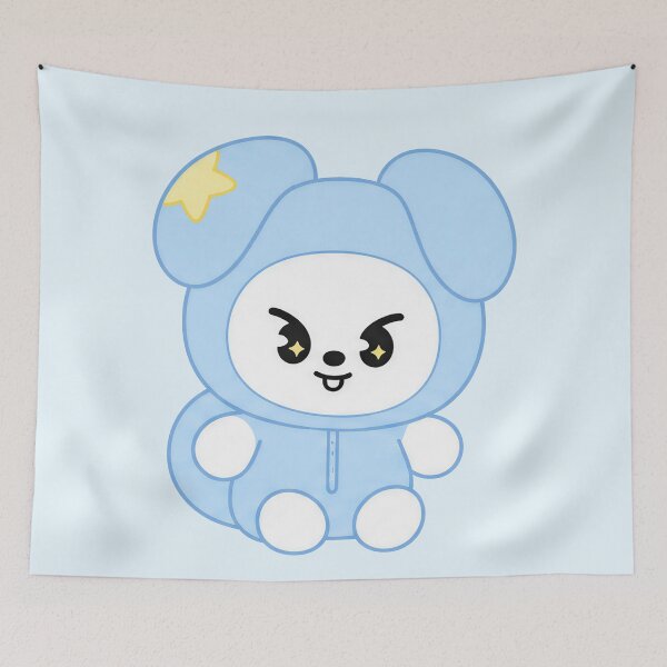 Item preview, STRAY KIDS RUN IT  SKZOO ​​​​Leebit designed and sold by Baby blue.
