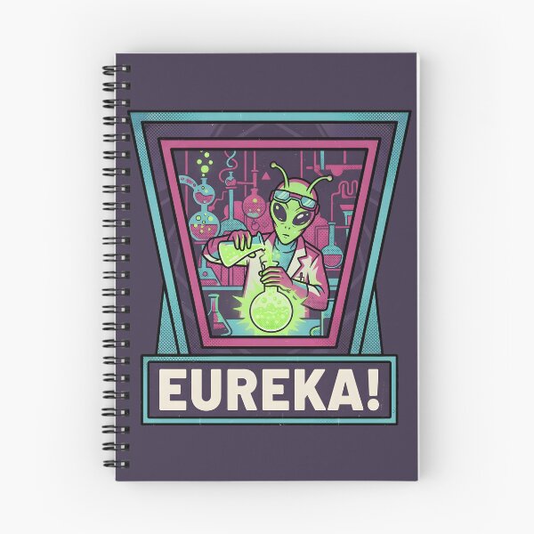 Item preview, Alien Scientist Eureka Retro Laboratory Graphic designed and sold by DuckOddity.