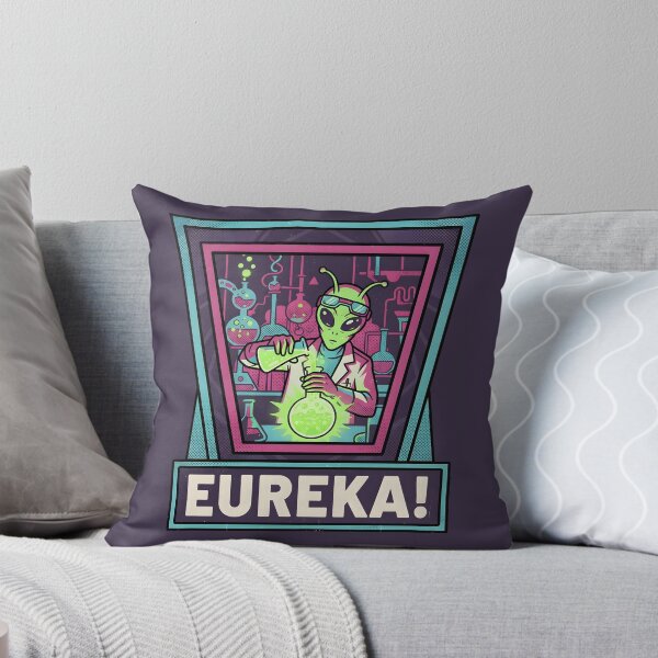 Item preview, Alien Scientist Eureka Retro Laboratory Graphic designed and sold by DuckOddity.