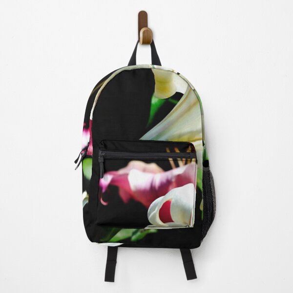Item preview, Two lilies on black background designed and sold by olena2552.