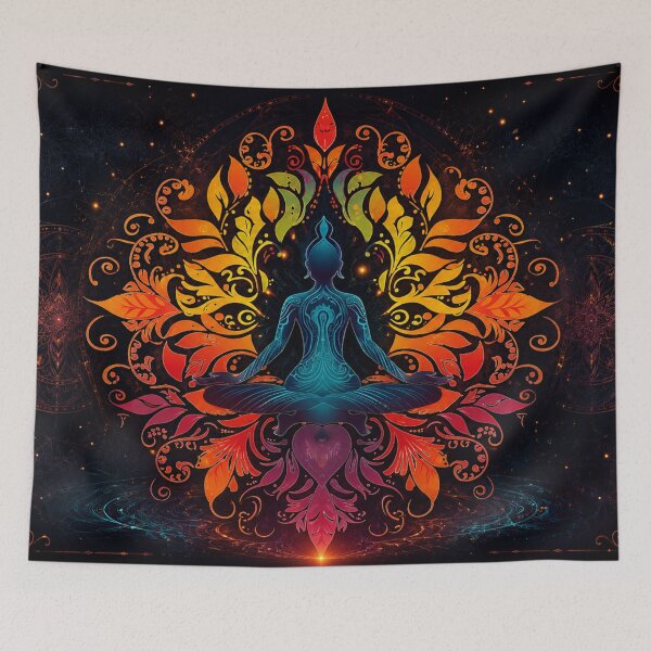 Item preview, Meditation Mandala: Harmony of Mind, Body, and Spirit designed and sold by Fei Long Design Hub.