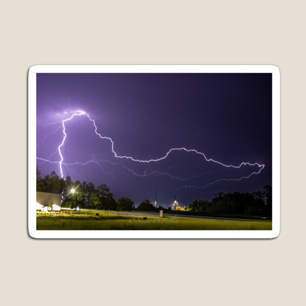 Item preview, Electric Sky On The Georgia Alabama Border designed and sold by mesotography.