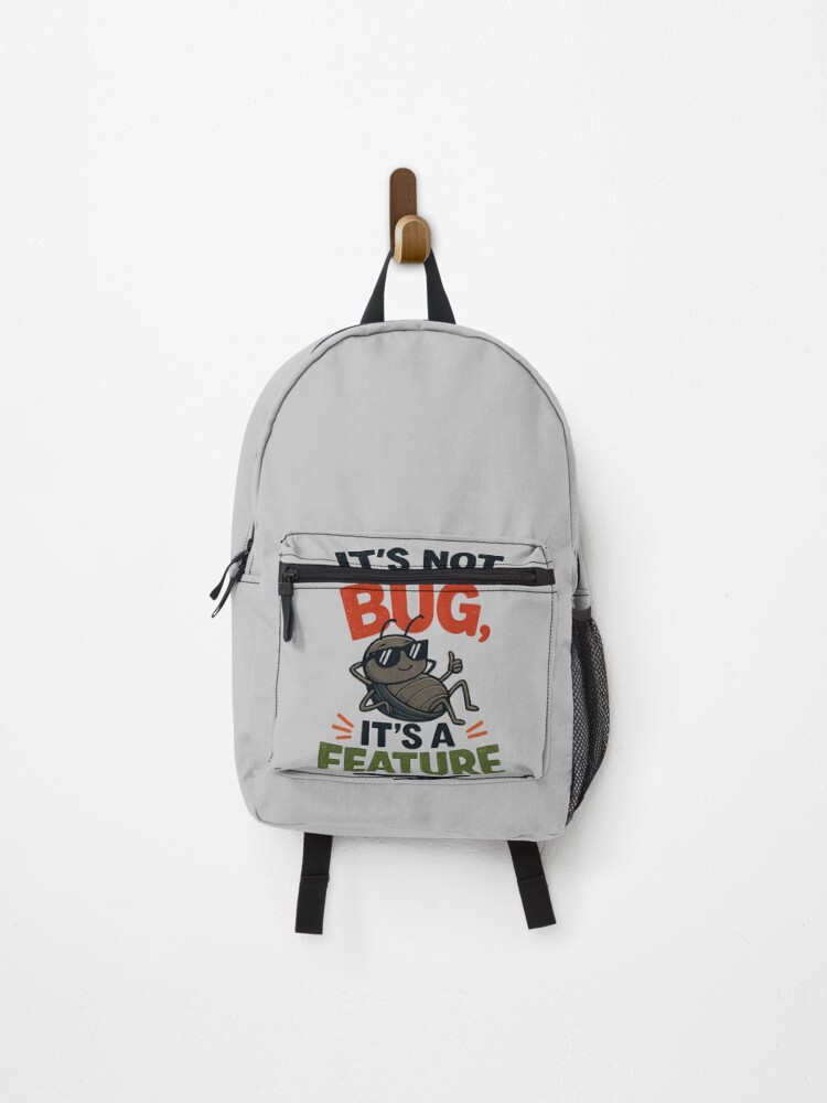 Thumbnail 1 of 3, Backpack, Funny Programmer Bug Data Nerd Coding Developer Humor designed and sold by Stikaro.