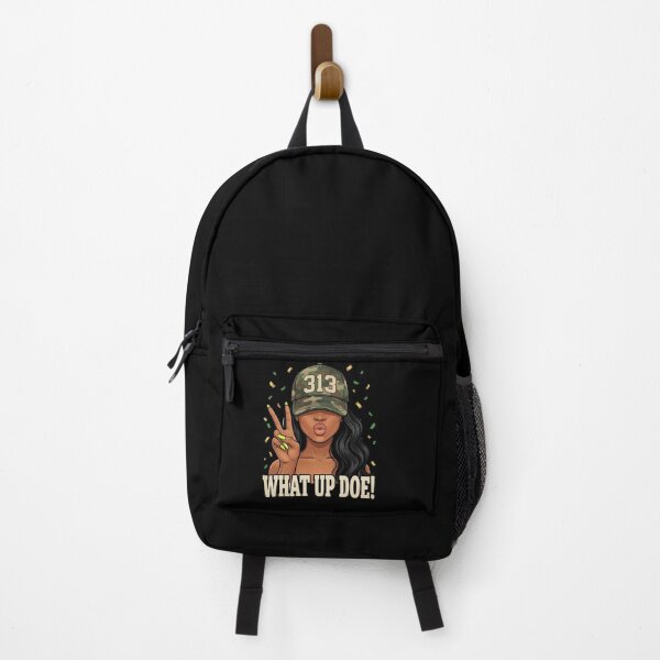 Item preview, What Up Doe 313 Detroit Black Woman Camo designed and sold by BornBorn.