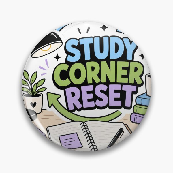 Item preview, Study Corner Reset Dorm Decor designed and sold by houseoflushella.
