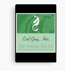 Fictional Brew - Earl Grey, Hot. Canvas Print