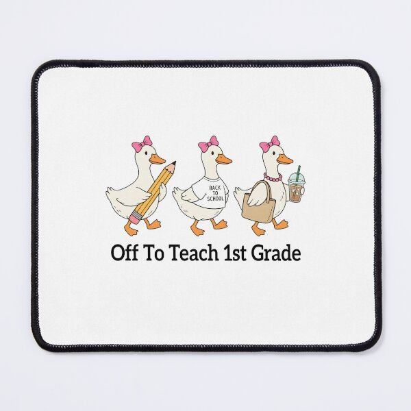 Item preview, Cute Coquette Ducks Back To School Iced Coffee And Pencil designed and sold by IsDesignHub.